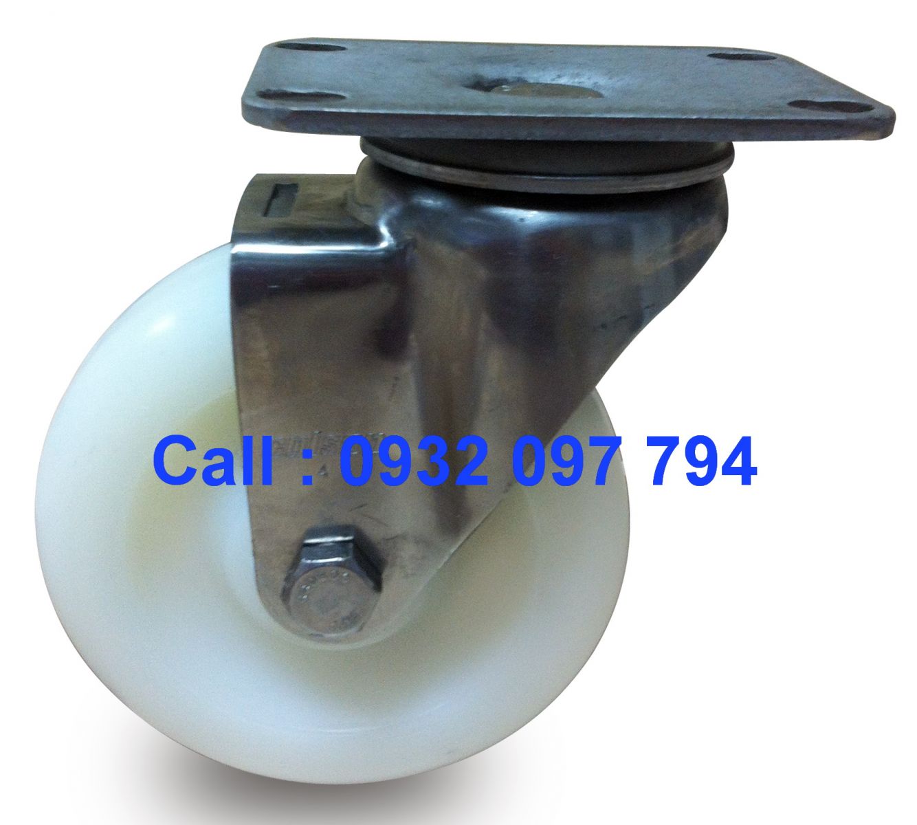 Bánh xe Nylon càng bánh xe inox 304 tải trung Colson